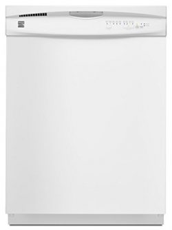 Kenmore 2217382 24″ Built-In Dishwasher, White