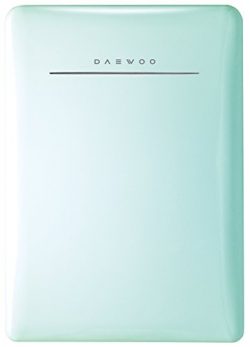 Daewoo Retro Compact Refrigerator, 2.8 cu. ft., Mint