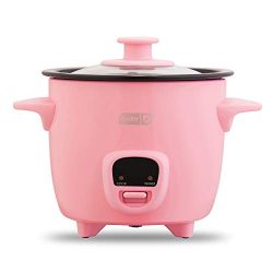 Dash DRCM200GBPK04 Mini Rice Cooker Steamer with Removable Nonstick Pot, Keep Warm Function & ...