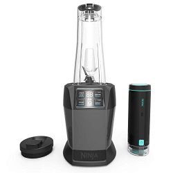 Nutri Ninja Blender with FreshVac Technology, 1100-Watt Auto-iQ Base, 2 Manual Speeds, and (2) S ...