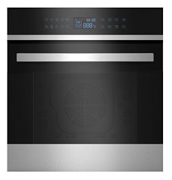 Empava 24″ 9 Cooking Functions Electric LED Digital Display Touch Control Built-in Convect ...