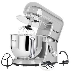 CHEFTRONIC Tilt-head Stand Mixers SM-986 120V/650W 5.5qt Bowl 6 Speed Kitchen Electric Mixer