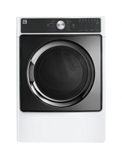 Kenmore Smart 81782 7.4 cu. ft. Electric Dryer with Accela Steam, White