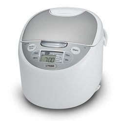 Tiger JAX-S18U-WY 10-Cup (Uncooked) Micom Rice Cooker & Warmer, Steamer, and Slow Cooker
