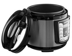 Gourmia GPC400 Digital Multi-Mode SmartPot Pressure Cooker | 13 Cook Modes | 4-Quart Removable P ...