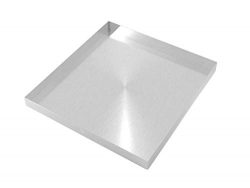 32″ x 30″ 2.5″ Heavy Duty Washer Machine Drain Pan, Stainless Steel Fine (No Hole)