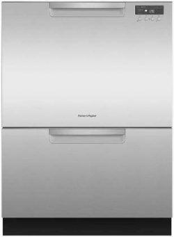 Fisher Paykel DD24DCHTX9 24″ Double DishDrawer Dishwasher with 14 Place Settings SmartDriv ...