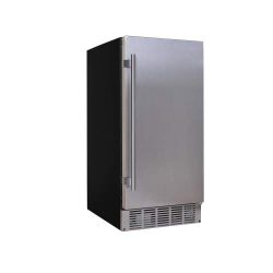 EdgeStar IB250SS 15 Inch Wide 20 Lb. Built-in Ice Maker with 25 Lbs. Daily Ice Production – ...