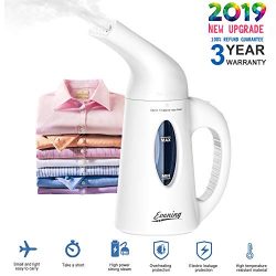 Steamer for Clothes Handheld Clothes Steamer Fast Heat-up Wrinkle Remover Clothes Garment Fabric ...