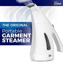 ProSteam Travel Garment/Clothes / Fabric Steamer, Hand Held, Lightweight and Portable, Perfect f ...