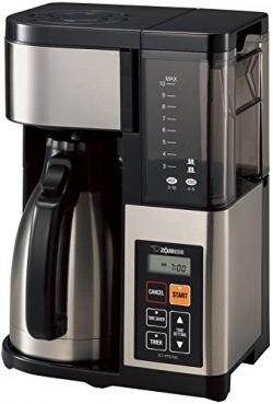 Zojirushi EC-YTC100XB Coffee Maker, 10 Cup, Stainless Steel/Black