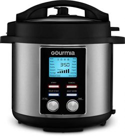 Gourmia GPC655 6 Qt Digital SmartPot Multi-Function Pressure Cooker | 15 Cook Modes | Removable  ...