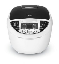 T-fal RK705851 10-In-1 Rice and Multicooker with 10 Automatic Functions and Delayed Timer, 10-Cu ...