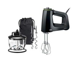 Braun HM5130 MultiMix Hand Mixer, Black