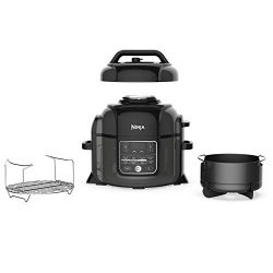 Ninja Foodi OP302 1400-Watt Programmable Pressure Cooker, Air Fryer, Multi Cooker, Dehydrator, S ...