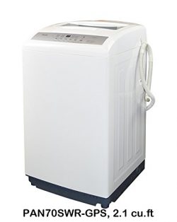 Panda Compact Washer 2.0cu.ft, High-End Fully Automatic Portable Washing Machine, white