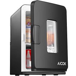 AICOK Electric Cooler and Warmer (15 Liter/18 Cans) for Car, Boat, Home and Office, Portable Fri ...