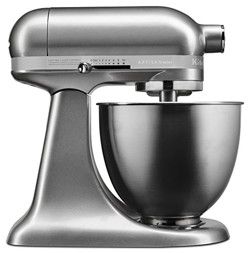 KitchenAid KSM3311XCU Artisan Mini Series Tilt-Head Stand Mixer, 3.5 ...