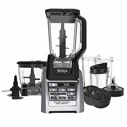 Ninja Auto-iQ Total Boost Kitchen Nutri Blender System with 1500 Watts professional base- BL687C ...