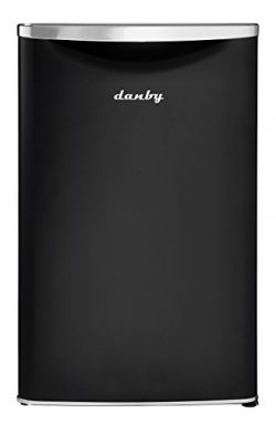 Danby DAR044A6MDB 4.4 cu.ft. Contemporary Classic Compact All Refrigerator, Midnight Metallic Black