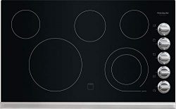 Frigidaire Gallery 36″ Stainless Black Electric Smoothtop Cooktop FGEC3645PS