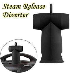 ❤️MChoice❤️Silicone Steam Release Diverter Compatible Kitchen Accessories for Instant Pot (Black)