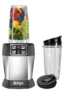 Nutri Ninja Personal Blender with 1000 Watt Auto-IQ Base for Juices, Shakes and Smoothies with 1 ...