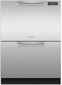 Fisher Paykel DD24DAX9N 24 Inch Drawers Full Console Dishwasher with 6 Wash Cycles, 14 Place Set ...