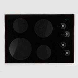 Whirlpool Part Number 8285096: Cooktop, Glass (Black)