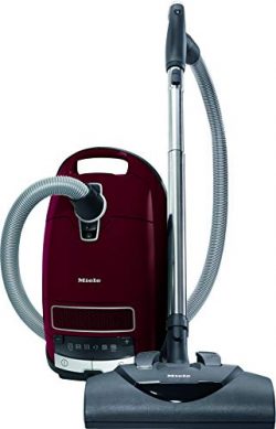 Miele Complete C3 Vacuum for Soft Carpet-Corded, Tayberry Red