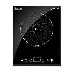 Portable Induction Cooktop, iSiLER 1800W Sensor Touch Electric Induction Cooker Cooktop with Kid ...