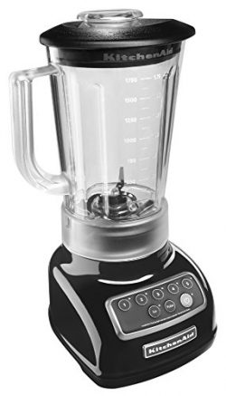 KitchenAid KSB1570OB 5-Speed Blender with 56-Ounce BPA-Free Pitcher – Onyx Black