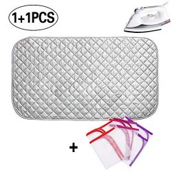 Ironing Mat Blanket,Houseables Portable Washable Waterproof Premium Cotton Magnetic Ironing Mat  ...