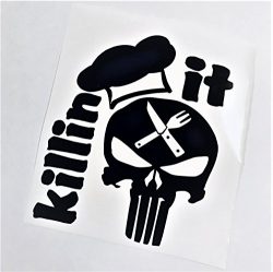 Punisher Killin It | Instant Pot Black Vinyl Decal