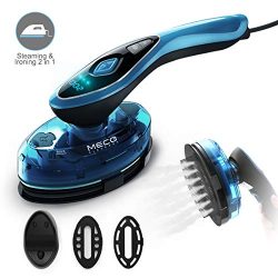 MECO Steamer for Clothes, Handheld Garment Steamer Iron 2 in 1 Horizontal/Vertical Dry&Steam ...