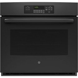 GE JT3000DFBB 30″ Black Electric Single Wall Oven