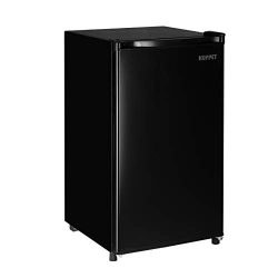 Kuppet Mini Fridge Compact Refrigerator for Dorm, Garage, Camper, Basement or Office, Single Doo ...