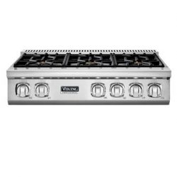 Viking VGRT7366BSS 36 Inch Rangetop