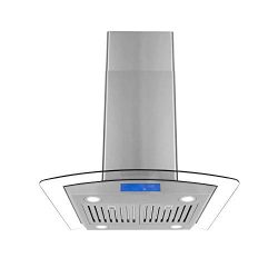 Cosmo COS-668ICS750 island range hood 30 in. in