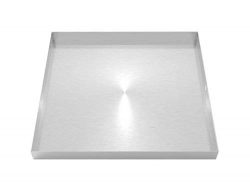 32″ x 30″ 2.5″ Heavy Duty Washer Machine Drain Pan, Stainless Steel Fine (With ...