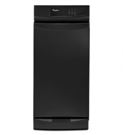 Whirlpool GC900QPPB 15″ Black Built-In Full Console Trash Compactor