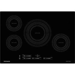 Frigidaire FFIC3026TB 30 Inch Electric Induction Smoothtop Style Cooktop with 4 Elements in Black