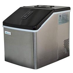 NewAir ClearIce40 Portable Countertop Ice Maker Machine (Certified Refurbished)