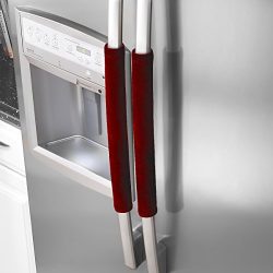 OUGAR8 Refrigerator Door Handle Covers,Keep Your Kitchen Appliance Clean from Smudges, Fingertip ...