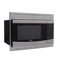 RV Stainless-Steel Microwave 1.0 cu ft. With Trim Package EM925AQR-S