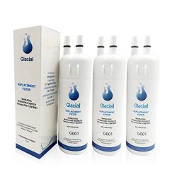 Glacial Pure Refrigerator Water Filter Replacement EDR1RXD1, W10295370A, W10295370, Filter 1, ke ...