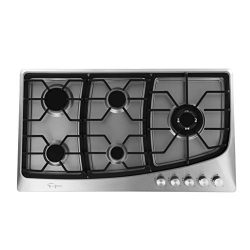 Empava 36″ 5 Italy Sabaf Burners Stove Top Gas Cooktop Stainless Steel LPG/NG Convertible  ...