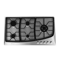 Empava 36″ 5 Italy Sabaf Burners Stove Top Gas Cooktop Stainless Steel LPG/NG Convertible  ...