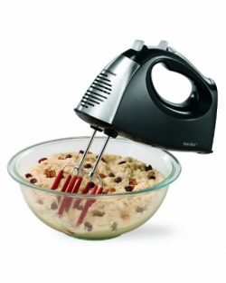 Hamilton Beach 6-Speed Hand Mixer with storage Case and Soft Srape