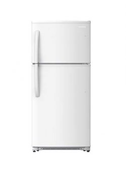 Daewoo RTE21GBWCS Top Mount Refrigerator 21 Cu Ft White